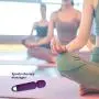 Powerful Cordless Handheld Therapeutic Wand Massager,USB Rechargeable,10x Multi-Speed Vibrations Personal Massager,Perfect for Back Legs Hand Pains,Purple,ALKAID Powerful Cordless Handheld Therapeutic Wand Massager,USB Rechargeable,10x Multi-Speed Vibrations Personal Massager,Perfect for Back Legs Hand Pains,Purple,ALKAID