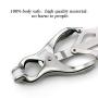 YMW Female Adult Nipple Clamps Nipple SM Toys Nipple clit Sexy Toy Stainless Steel Body Decoration Sensual Bondage Restraint Kits Jewelry with Chains
