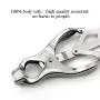 YMW Female Adult Nipple Clamps Nipple SM Toys Nipple clit Sexy Toy Stainless Steel Body Decoration Sensual Bondage Restraint Kits Jewelry with Chains