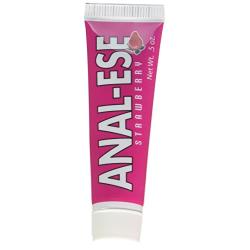 Nasstoys Anal Ese Flavored Desentizing Lubricant, Strawberry.5 Ounce