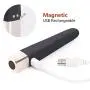 Rechargeable Bullet Vaginal Stimulator Massager, Mini Adult Massager, Travel Vibrant & Waterproof Dildo Vibrator Sex Toys for Women (Black)
