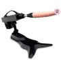 InvincibleFun Ergonomic Stable Interactive Massage Machine Gun with Toys Speed Up to 450r/Min, Automatic Stretching Adult Machine Bedding Swell