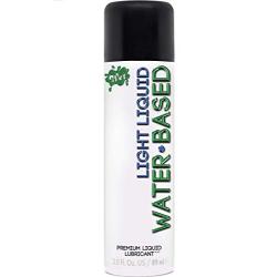 Wet Light Water Based Liquid Personal Lubricant, 3.0 Ounce