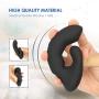 Prostrate Massage for Men YORNIGHT Silicone Sex Toy with 2 Powerful Motors 10 Stimulation Unisex P Spot Vibrator Anal Pleasure Rechargeable Wireless Remote Control Finger Flicking