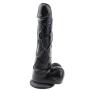 Sex Talk 3PC Black Dildo Vibrator And Anal Waterproof Flexible Huge Penis With And Strong Suction Cup Sex Product Toy For Women