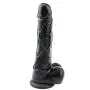 Sex Talk 3PC Black Dildo Vibrator And Anal Waterproof Flexible Huge Penis With And Strong Suction Cup Sex Product Toy For Women