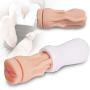 Sheeopp G Spòt Vibrant Toys,P?&cket Pû&ss-ys Ma-ssa-ger C-up with Real Soft Model for Men - Privacy Package