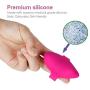 Wireless Remote Wearable Panty Vibrator - Invisible Bullet Vibrator for Women 10 Modes Rechargeable Waterproof Finger Vibrator for G Spot Stimulation Clitoris Massager