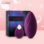 Mini Wearable Clitoris Vibrator with Remote Control, Luvkis G-spot Clitoral Anal Massager with 10 Vibration Modes and IPX7 Waterproof for Women and Couple Play-USB Rechargeable