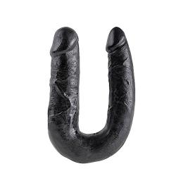 Pipedream King Cock M Double Trouble, Black