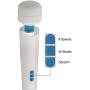 Love Magic Massager Electric Cordless USB Rechargeable Powerful Personal Body Wand Massage Portable Massager for Muscle Aches and Sports Recovery HV-270