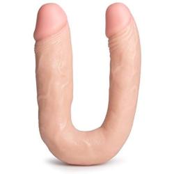 Zemalia 14 Inch Realistic Dildo Double Dong Silicone Sex Toy for Women