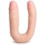 Zemalia 14 Inch Realistic Dildo Double Dong Silicone Sex Toy for Women