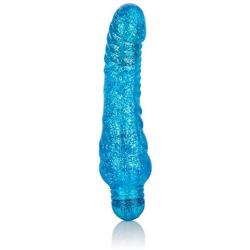 Calexotics SE-0795-10-2 Sparkle Glitter Jack Vibrator, Blue