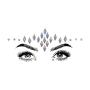 SHINEYES 6 Pcs Music Festival Face Jewels, Rhinestone Rave Face Gems Glitter,Crystal Birthday Party Festival Face Sticker, Eyes Face Body Temporary Tattoos for Festival Party