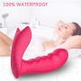 Wearable G Spot Butterfly Vibrator, Wireless Remote Control Clitoris Vibrating Dildo with 10 Vibration Pattern, Rechargeable Waterproof Female Masturbation Adult Sex Toys for Couple & Women