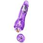 Eden 8.5" Soft Realistic Strong Vibrating Dildo - Multi Speed Flexible Vibrator - Waterproof - The Best Sex Toy for Women - Customer Favorite (Purple)