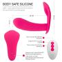 Portable Heating Waterproof Wearable Quiet Panty Vibrator Wireless Remote Control Masturbators for Women Clitoral Stimulator Invisible Vibrating Egg Sex-Toys for Women Six Toys for Women Cheap Tshirt
