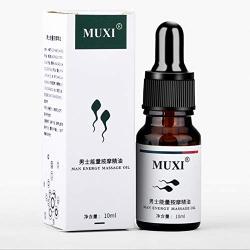 Atoking Men Message Oil Desire Sensual Massage Oil for Sex Enlarge Massage Permanent Thickening Growth Pills Increase Dick Liquid Men Health Care Enlarge Oil Delay Performance Boost Strength (10ml)