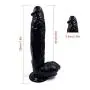 Feijibei Realistic Huge Size 16 Inch PVC Silicone Ðîl`dɔ Personal Massager Wand Hug with Flexible Suction Cup for Women Feijibei Realistic Huge Size 16 Inch PVC Silicone Ðîl`dɔ Personal Massager Wand Hug with Flexible Suction Cup for Women
