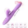G Spot Vibrator, Fencos USB Charge Vibrating Stimulator Dildo Silicone Waterproof Hand-held Vibrating for Women 360 Degree Dual Motors Sex-Toys, Purple G Spot Vibrator, Fencos USB Charge Vibrating Stimulator Dildo Silicone Waterproof Hand-held Vibrating for Women 360 Degree Dual Motors Sex-Toys, Purple