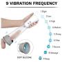 Rechargeable Male Electric Pump Pressure Tool with Adjustable 3 Suctions and 9 Vibrations Modes