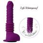 X-R Automatic Adult Female Toys Wireless G-Spot Women Ladies Electric Toy with 6 Thrust and Frequency Patterns and Hands-Free Suction Cup 9.05" Waterproof Safety