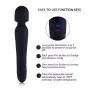 Top Rate Computer Compact LED Whisper Quiet Vibrator- USB Cable 7 Speeds Modes Rechargeable Waterproof Design for Patio,Bedroom, Garden, Gate, Yard, Parties, Wedding Gift (B-3)