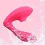 Qbyoop 10 Frequency Sucking Wand Massage, Wearable Perfect Clǐt-Oral Sucking VǐbRator Excited (Color : Pink)