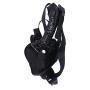 MXYLYM9 Stìmulǎtě Thě Bǒdy, Hard Dynamic Pants Pants Fun Toys Strapless Soft Bendable Stick with Strong for Women Men PVC+ Artificial Leather Pants Black (L:6inch, W: 1.37inch)