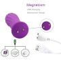 Mini Bullet Vibrator Powerful Multi-Speed Vibrating Vagina Stimulator Massager Adult Sex Toy for Women Rechargeable Waterproof