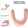 Personal Soft Realistic Dîldɔ Toys Double-Ended Waterproof Ladies Toy DJKFHIU (Flesh)