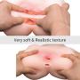Rzoeox Realistic TPE 3D Male Masturbator Tight Vagina and Anal Extremely Soft Ass Adult Sex Toy for Men (8.66 x 8.66 x 4.3in，5.5lb)