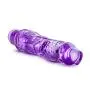 Eden 9" Soft Large Thick Realistic Vibrating Dildo, Multi Speed Powerful Vibrator, Sex Toy for Women, Purple