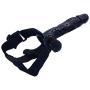 TTQQJJ Suction On The Role Play - Adjustable Wear, Relaxation Lever, Soft Big Size Toy - Black - Youeryuan1.5