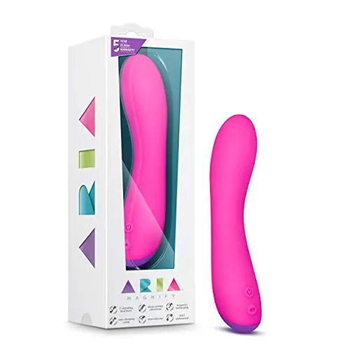 Blush Novelties Aria Magnify Vibe, Fuchsia, 1 Count Blush Novelties Aria Magnify Vibe, Fuchsia, 1 Count