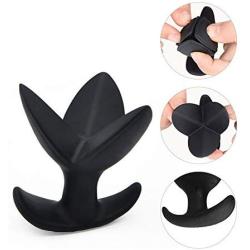 FST Silicone Flower Shape Anal Dilator Expanding Flared Anal Plug for Adults