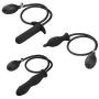 xinYxzR Waterproof Unisex Inflatable Silicone Butt Anal Plug Sex Toy Prostate Massager C
