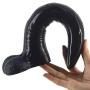 Deer Dildo Sex Toys for Women Masturbation, Couple Flirt (Black)