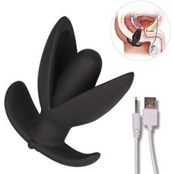 FST 10-Speed Vibrating Ass Anchor Butt Plug, Anal Dilator Expanding Flared Anal Plug for Adults