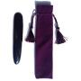 Gemstone Crystal Wand with Double Ends, 8.4 inch (21 cm) Long, for Deep Tissue/Trigger Point Massage for Shoulder, Back or Neck, or as Chakra Healing Tool in Healing, Meditation, Reiki.