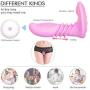 Women Thrusting G Spotter Stimulator Toys Clitorial Toy Oral Tongue Simulator Multi Speed Clitorial Sucking Toys for Female Her Tshirt Wireless Control Speeds