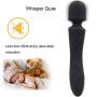 Light Portable Heating Vibrator for Body Silicone Waterproof 10 Different Speed Mode Massager USB Charger Charging Comfortable for Back, Muscle Aches