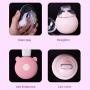 Beioust Female Silicone Breast Massage Device Nipple Sucker 10 Modes USB Rechargeable Electric Vibrating Breast Massager