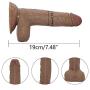 Štráp-oň  Dǒngs Perfect Size Ultra Flesh Double Strápǒn Hárness Stráp ǒns Funny Toys for Lésbián Pants Stráp ǒn Strapless Massager Štráp-oň Dǐldǒღ