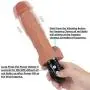 LSANNUY Relax Massage Wand Soft Bendable Ultra-Realistic Lifelike Realistic Dillo,Body-Safe Material T-Shirt Realistic-Vibratòr Silicone Pleasure Toy
