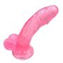 JHKJDF Creative Super Soft Womens Díldɔ Huge Personal Body Massage Wand and Big Head-6.1 Inch (Colour: Pink)