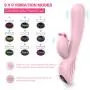 G Spot Rabbit Vibrator with Fox Mouth for Clitoris Stimulation,Treediride Waterproof Dildo Vibrator Clit Stimulator with 9 * 9 Vibration Modes Quiet Dual Motor Sex Toy for Women Couple (Pink) G Spot Rabbit Vibrator with Fox Mouth for Clitoris Stimulation,Treediride Waterproof Dildo Vibrator Clit Stimulator with 9 * 9 Vibration Modes Quiet Dual Motor Sex Toy for Women Couple (Pink)
