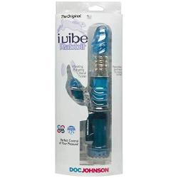 Doc Johnson i-Vibe Rabbit Vibrator, Blueberry