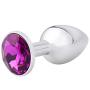 3PCS Stainless Steel with Jewelry Sexy Stimulation Toys for Adult,Ship from US (Purple)